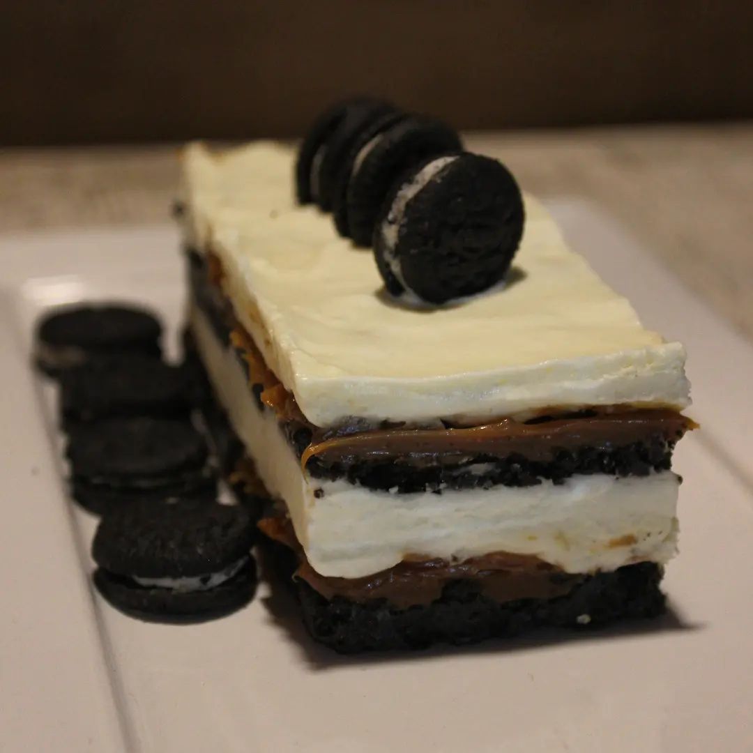 Torta Oreo Oreos, crema, dulce de leche